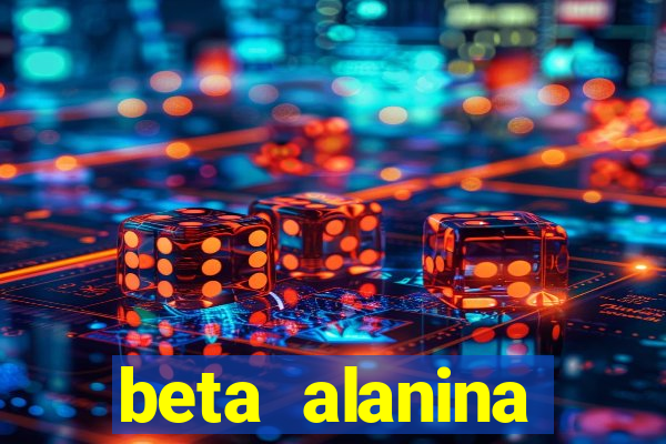 beta alanina aumenta a pressao